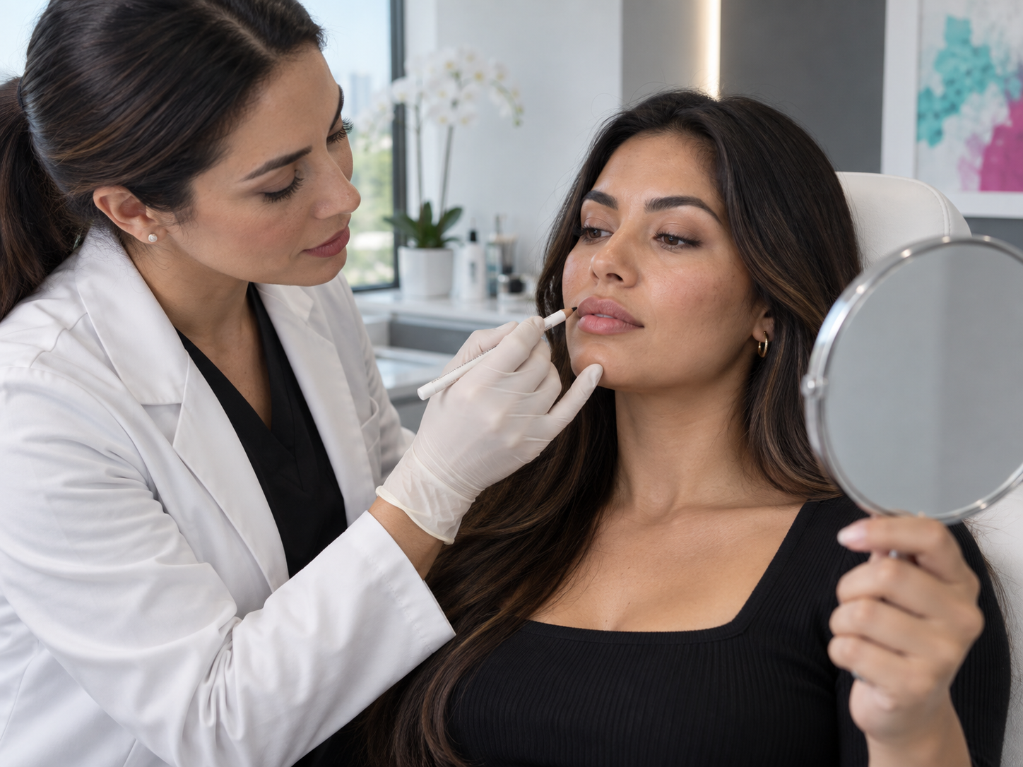 Perfilado y Volumen de Labios en Cosmeclinic