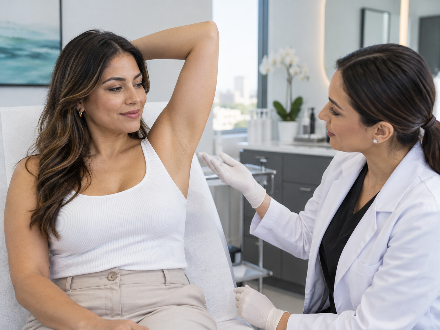 Peeling de Axilas en Cosmeclinic Las Condes