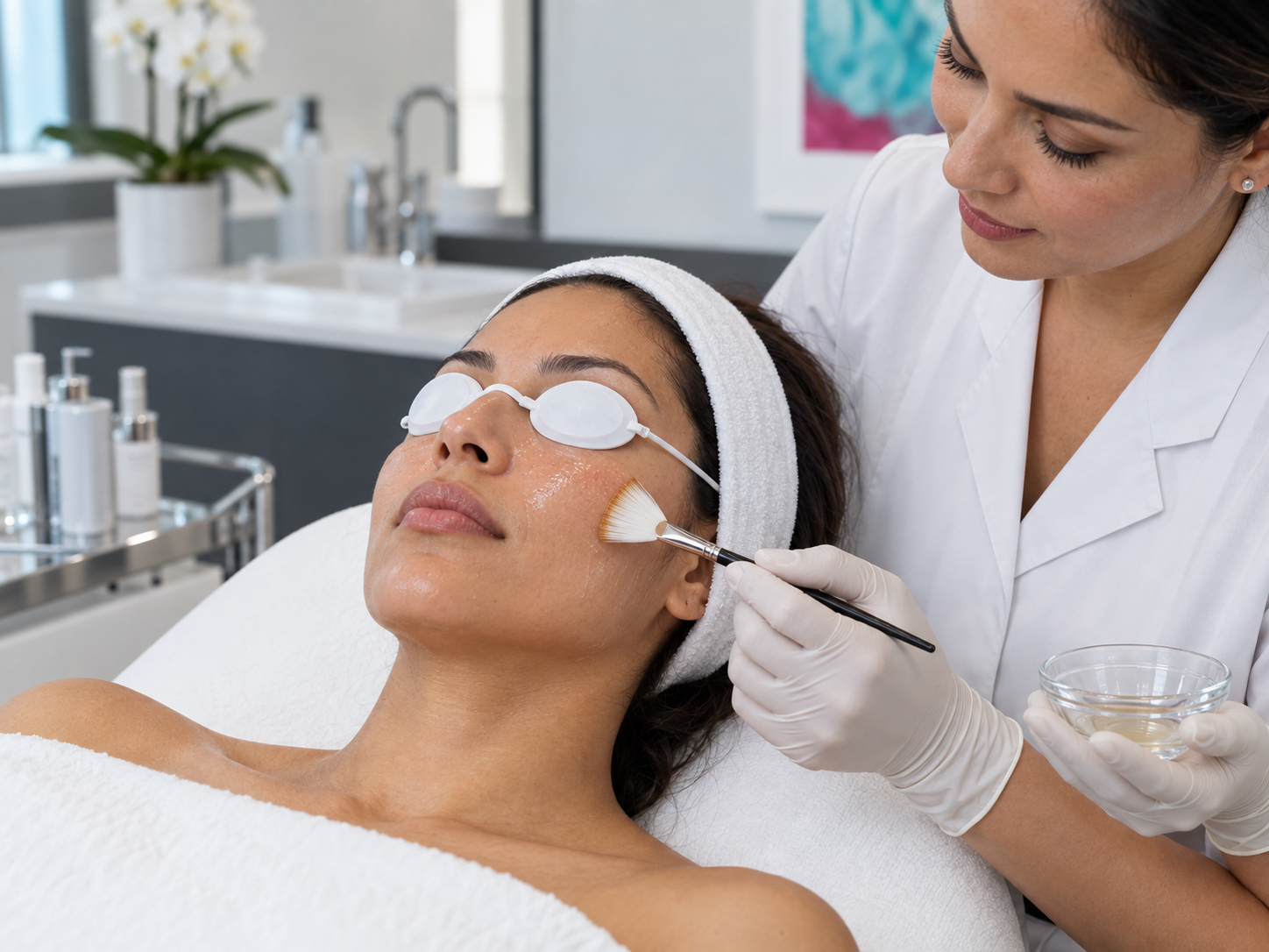 Peeling Químico en Cosmeclinic Las Condes