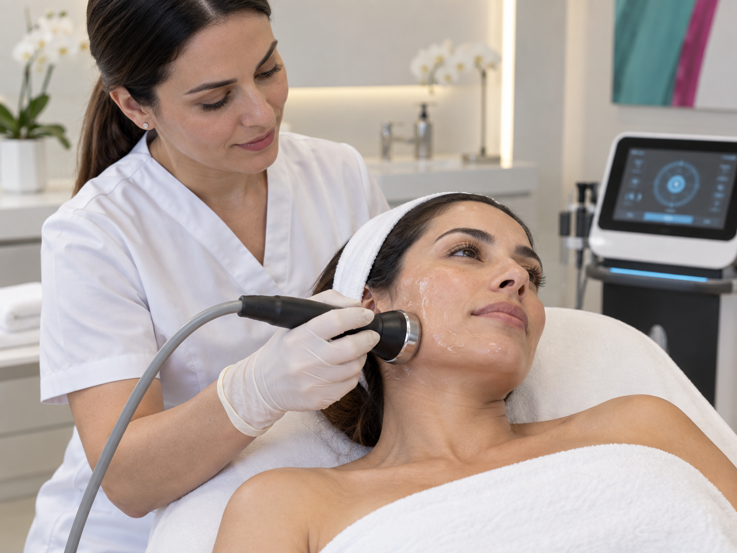 Radiofrecuencia Facial en Cosmeclinic Las Condes